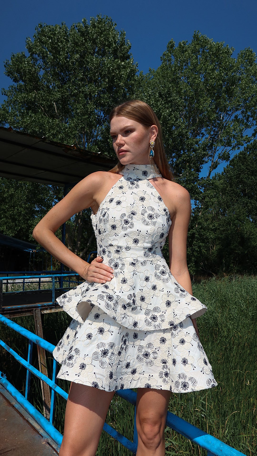 BLOOM AND FLOWERS DRESS