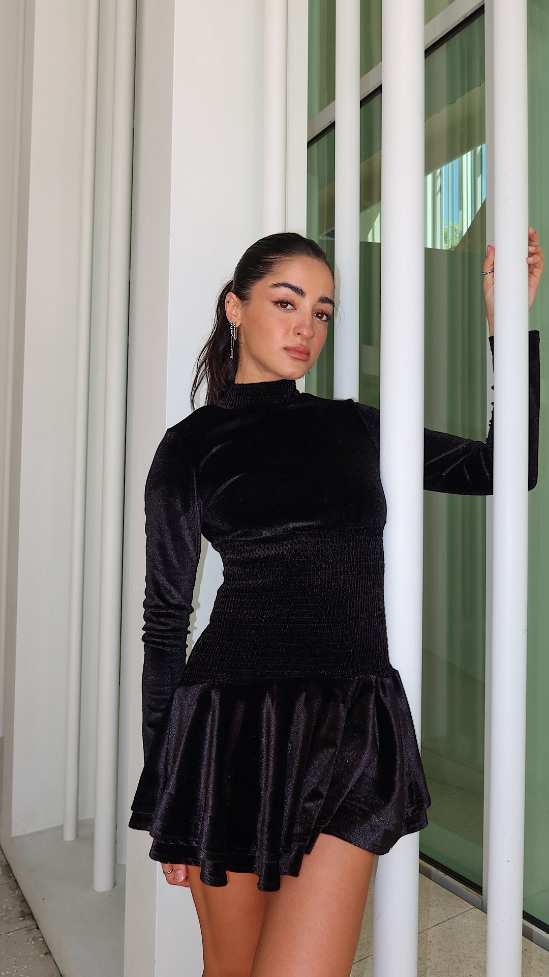 Velvet Shape Dress