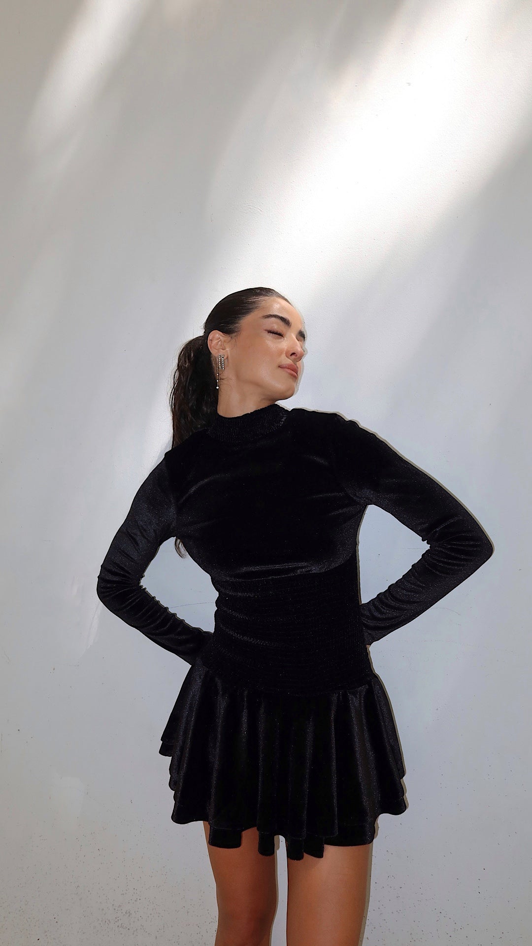 Velvet Shape Dress
